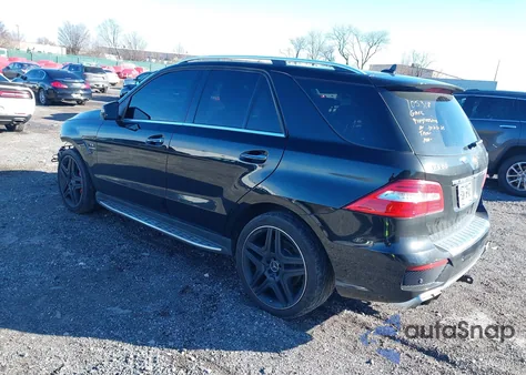 2015 Mercedes-Benz Ml 63 Amg 4Matic from USA, damaged, VIN 4JGDA7EB9FA471256